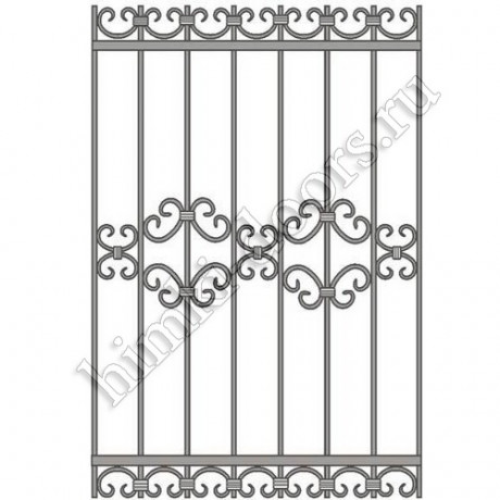 Решетка на окно кованая 34