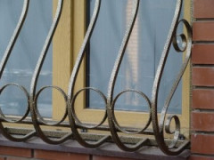 Решетка на окно дутая 1.