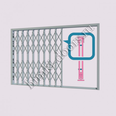 Решетка раздвижная Тип № 2