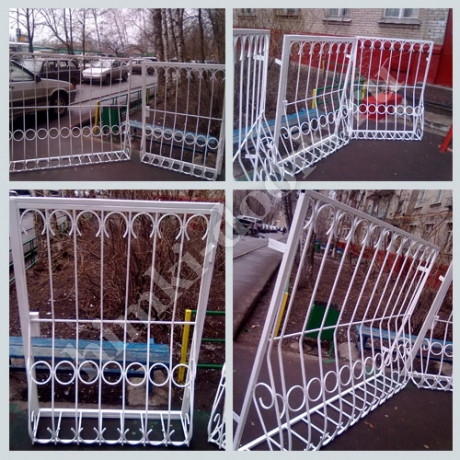 Решетка на окно дутая 3.