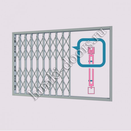 Решетка раздвижная Тип № 4