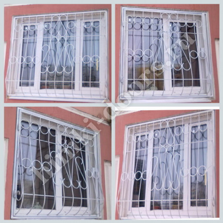 Решетка на окно дутая 6.