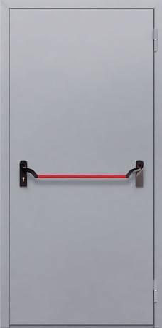 Дверь металлическая противопожарная с антипаникой
