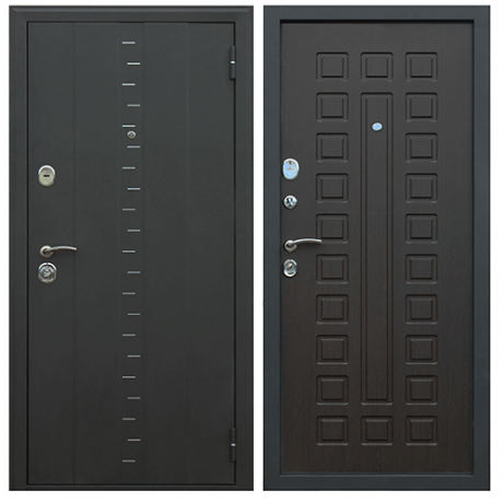 Стальная дверь "Агата 3" венге