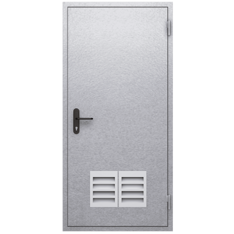 Дверь огнестойкая с вент решеткой