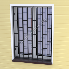 Решетка на окно сварная №1