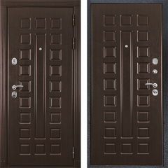 Стальная дверь "Триумф" венге/венге