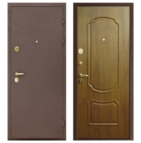 Стальная дверь "Тезей 3 D-3" Голден ОАК
