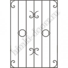 Решетка на окно кованая 2