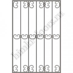 Решетка на окно кованая 22