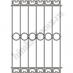 Решетка на окно кованая 27