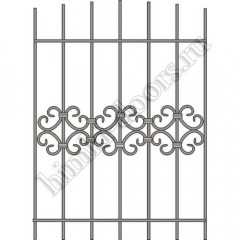 Решетка на окно кованая 12