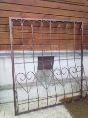 Решетка на окно дутая 4.