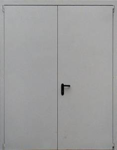 Дверь противопожарная двупольная