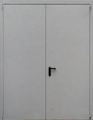 Дверь противопожарная двупольная