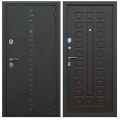 Стальная дверь "Агата 3" венге