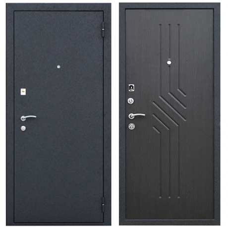 Стальная дверь "Слалом" венге